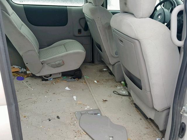 1GNDU23189D113939 - 2009 CHEVROLET UPLANDER L Gümüş foto 6