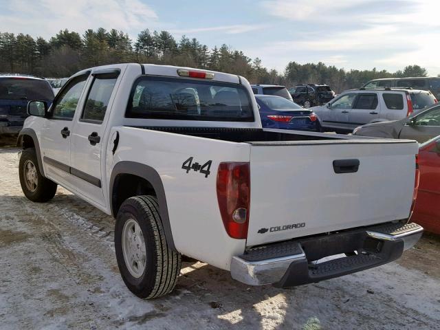 1GCDT138268241147 - 2006 CHEVROLET COLORADO WHITE photo 3