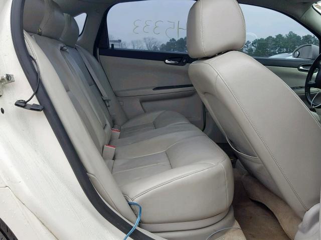 2G1WD58C689100236 - 2008 CHEVROLET IMPALA SUP თეთრი ფოტო 6