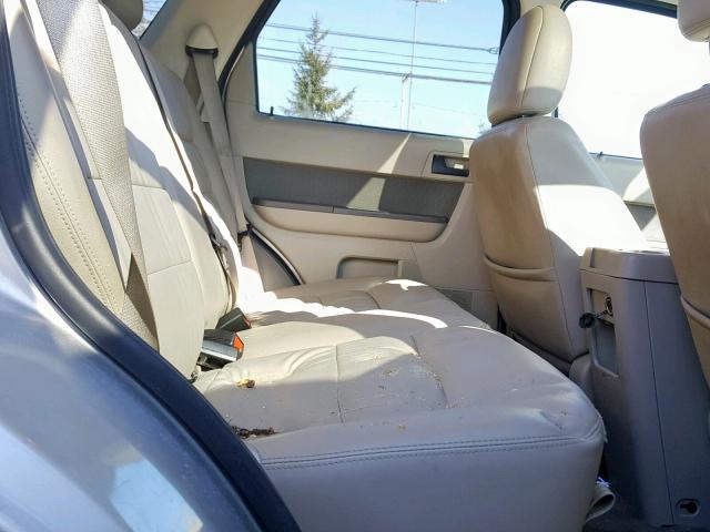 1FMCU93G49KB53668 - 2009 FORD ESCAPE XLT SILVER photo 6