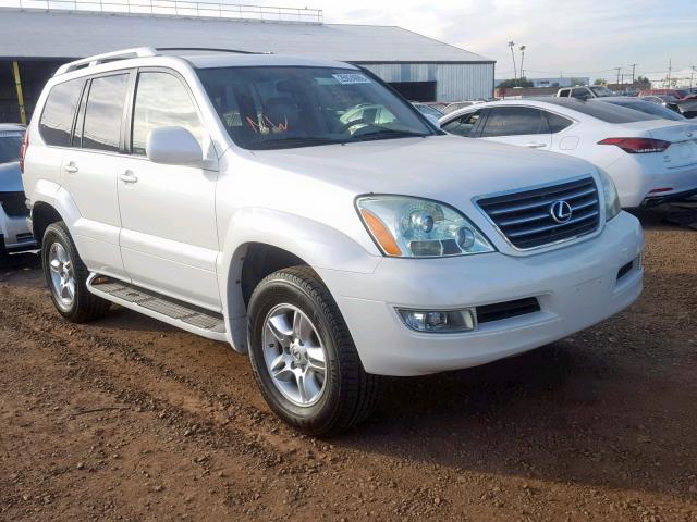 JTJBT20X440058205 - 2004 LEXUS GX 470 WHITE photo 1