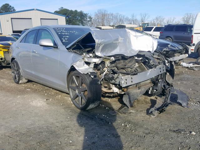 1G6AA5RX9D0136196 - 2013 CADILLAC ATS SILVER photo 1