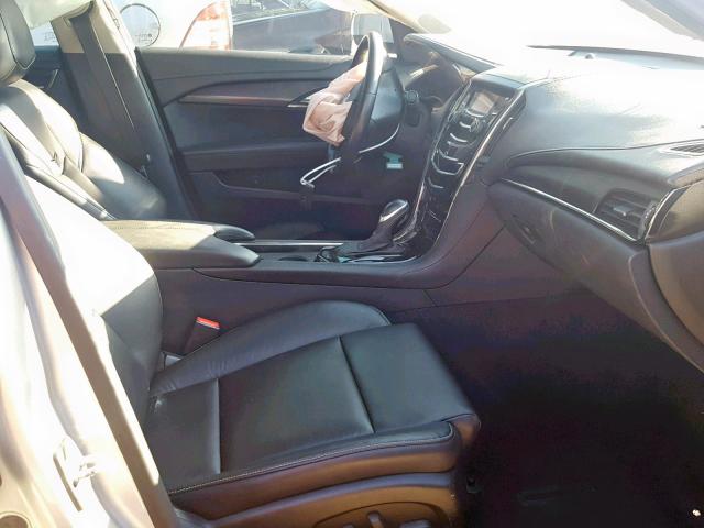 1G6AA5RX9D0136196 - 2013 CADILLAC ATS SILVER photo 5