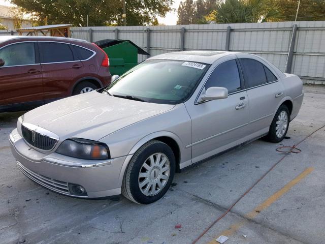 1LNHM86S93Y679508 - 2003 LINCOLN LS SILVER photo 2