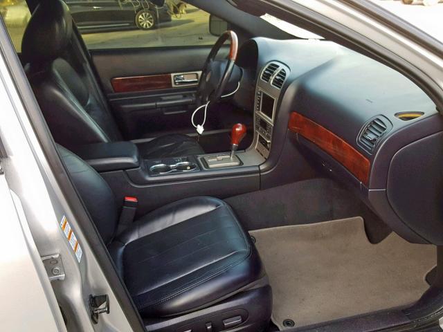 1LNHM86S93Y679508 - 2003 LINCOLN LS SILVER photo 5