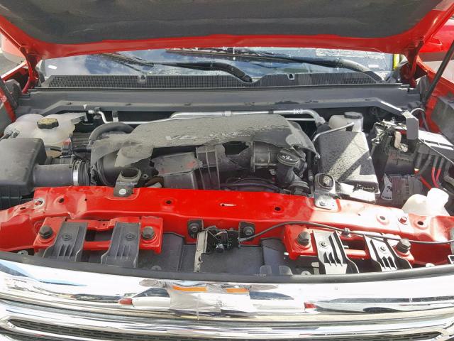 1GTG5CEN9K1134007 - 2019 GMC CANYON SLE RED photo 7