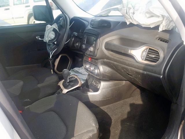 ZACCJAAT3FPC23967 - 2015 JEEP RENEGADE S WHITE photo 5