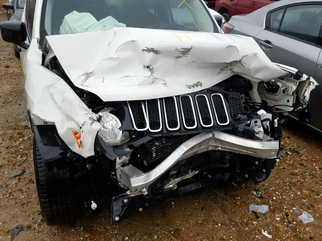 ZACCJAAT3FPC23967 - 2015 JEEP RENEGADE S WHITE photo 9