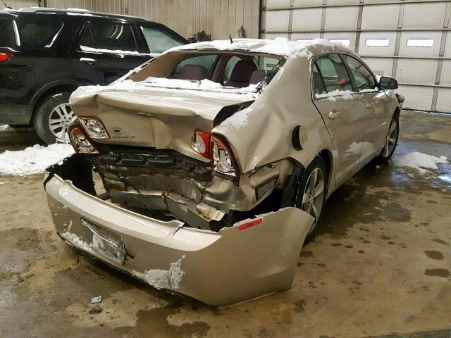 1G1ZC5E11BF259246 - 2011 CHEVROLET MALIBU 1LT ოქროსფერი ფოტო 4