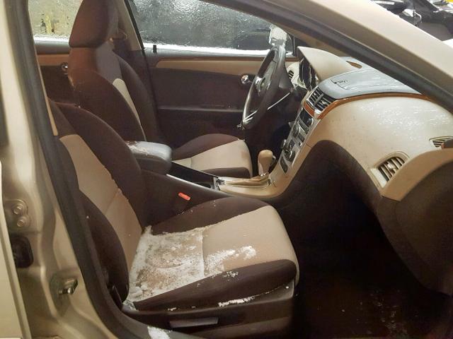 1G1ZC5E11BF259246 - 2011 CHEVROLET MALIBU 1LT ოქროსფერი ფოტო 5