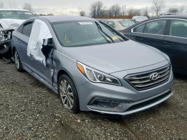 5NPE34AF8FH061907 - 2015 HYUNDAI SONATA SPO GRAY photo 1