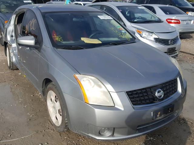 3N1AB61EX8L693835 - 2008 NISSAN SENTRA 2.0 GRAY photo 1