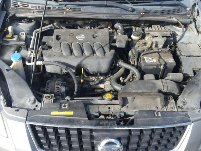 3N1AB61EX8L693835 - 2008 NISSAN SENTRA 2.0 GRAY photo 7