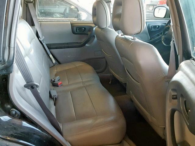 JF1SF65641H734835 - 2001 SUBARU FORESTER S შავი ფოტო 6