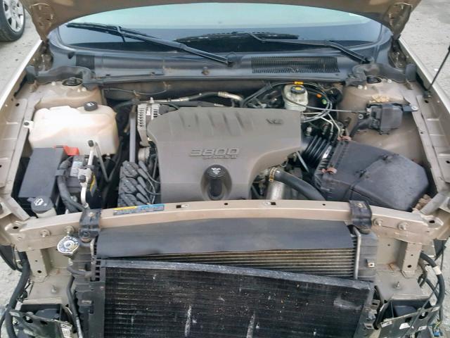 1G4HP54K75U262391 - 2005 BUICK LESABRE CU TAN photo 7