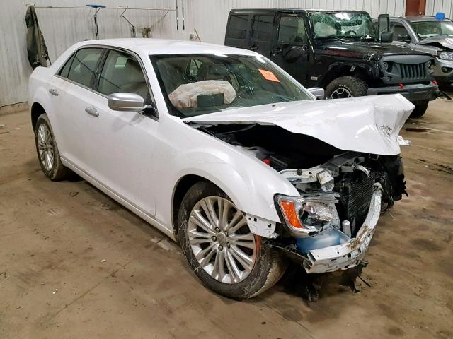 2C3CCASG9DH585719 - 2013 CHRYSLER 300C LUXUR WHITE photo 1