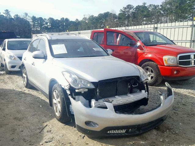 JNKAJ09E29M900841 - 2009 INFINITI EX35 BASE SILVER photo 1