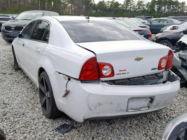 1G1ZC5EU0BF111101 - 2011 CHEVROLET MALIBU 1LT თეთრი ფოტო 3
