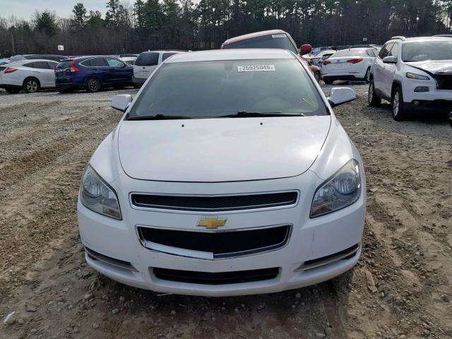 1G1ZC5EU0BF111101 - 2011 CHEVROLET MALIBU 1LT თეთრი ფოტო 9