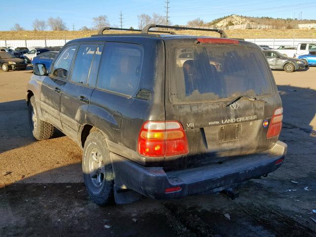 JT3HT05J7Y0092025 - 2000 TOYOTA LAND CRUIS BLACK photo 3