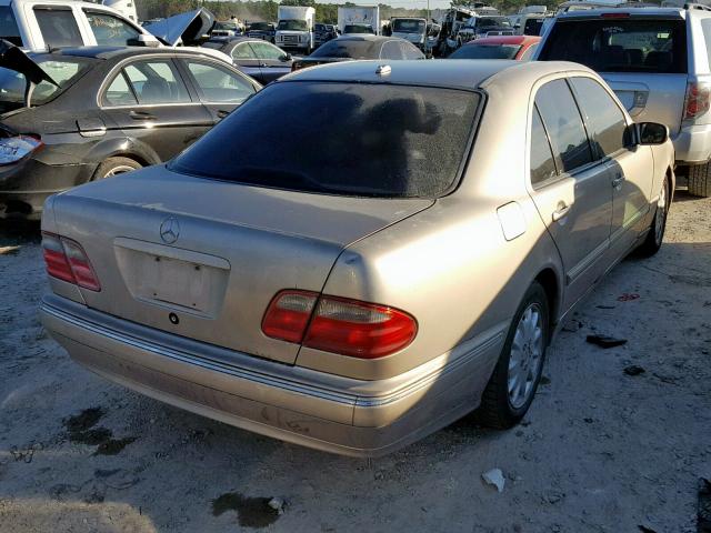 WDBJF65J61B178300 - 2001 MERCEDES-BENZ E 320 GOLD photo 4