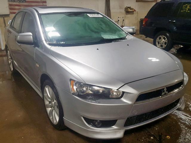 JA3AU86UX8U040140 - 2008 MITSUBISHI LANCER GTS SILVER photo 1