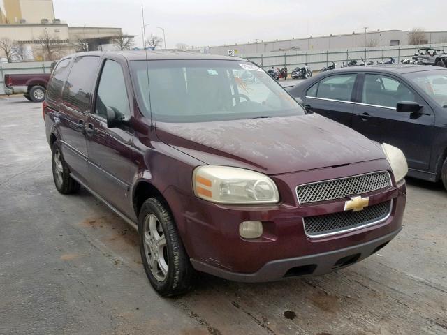 1GNDV23157D180332 - 2007 CHEVROLET UPLANDER L 栗色 照片 1