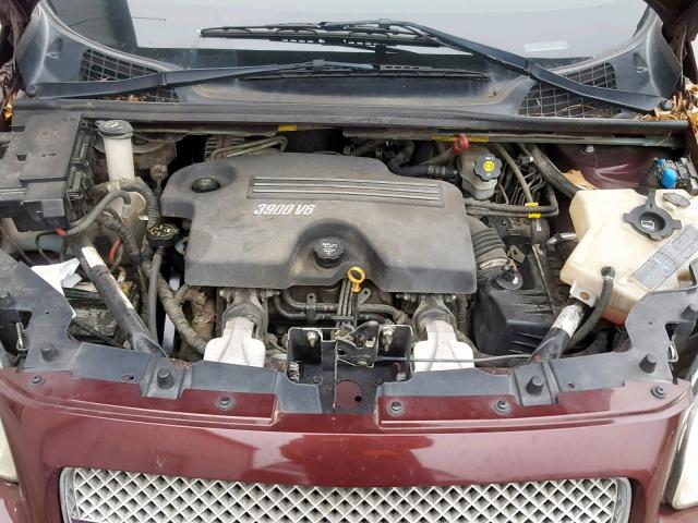 1GNDV23157D180332 - 2007 CHEVROLET UPLANDER L 栗色 照片 7