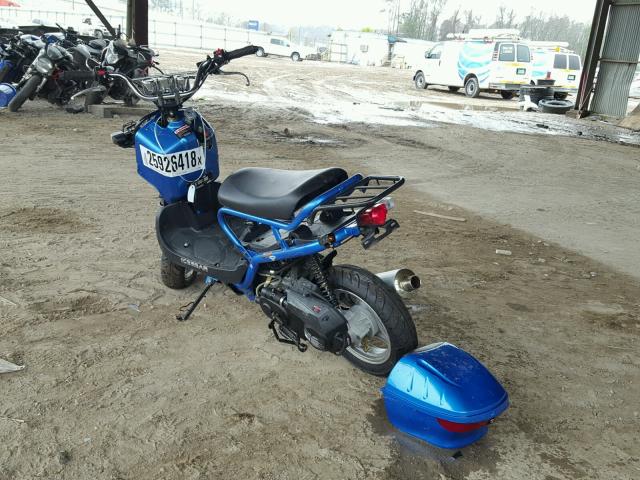 L37MMGFV0HZ030065 - 2017 DAIX SCOOTER 蓝色 照片 3