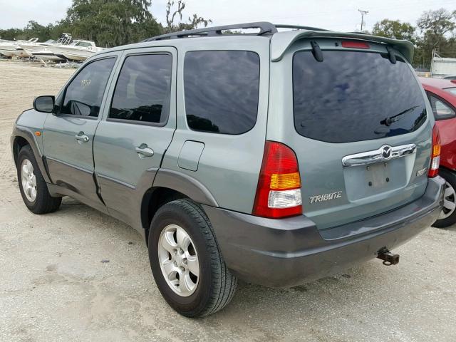 4F2CZ06183KM29043 - 2003 MAZDA TRIBUTE ES GREEN photo 3