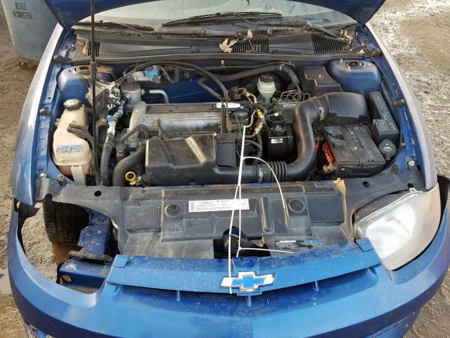 1G1JH12F647152293 - 2004 CHEVROLET CAVALIER L BLUE photo 7