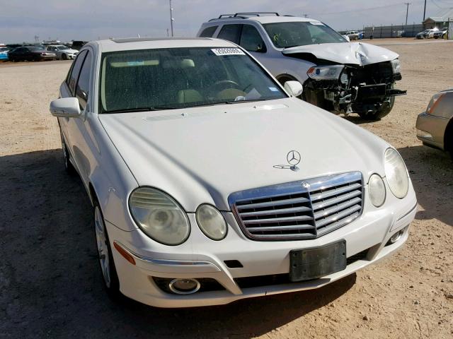 WDBUF56X67A988602 - 2007 MERCEDES-BENZ E 350 WHITE photo 9