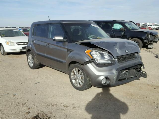 KNDJT2A6XD7547459 - 2013 KIA SOUL + GRAY photo 1