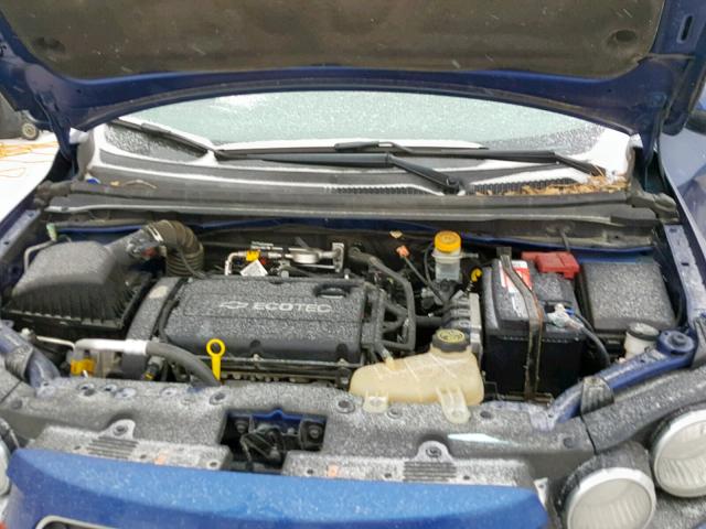 1G1JA6SH0D4143786 - 2013 CHEVROLET SONIC LS BLUE photo 7