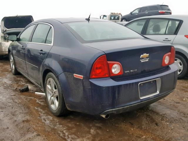 1G1ZC5EB1AF254507 - 2010 CHEVROLET MALIBU 1LT 蓝色 照片 3