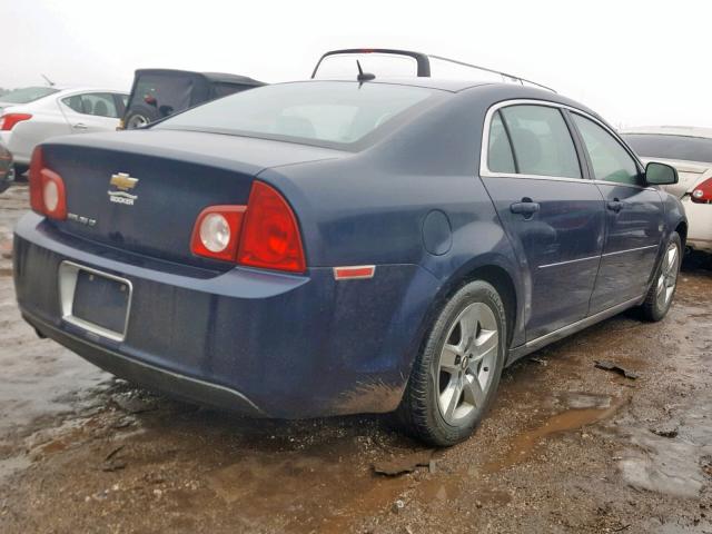 1G1ZC5EB1AF254507 - 2010 CHEVROLET MALIBU 1LT 蓝色 照片 4
