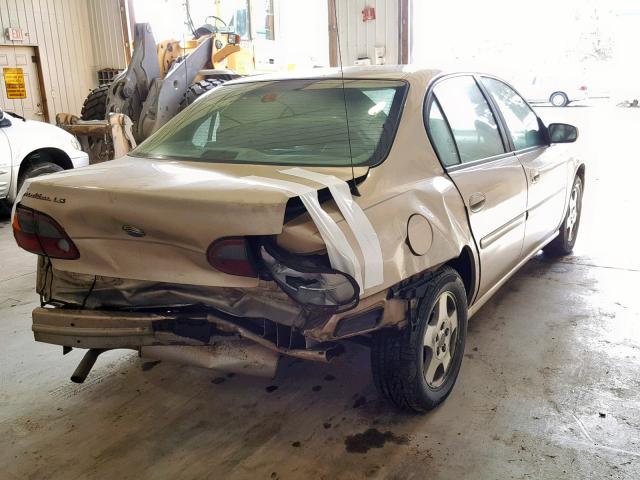 1G1NE52J73M636477 - 2003 CHEVROLET MALIBU LS Qızıl foto 4