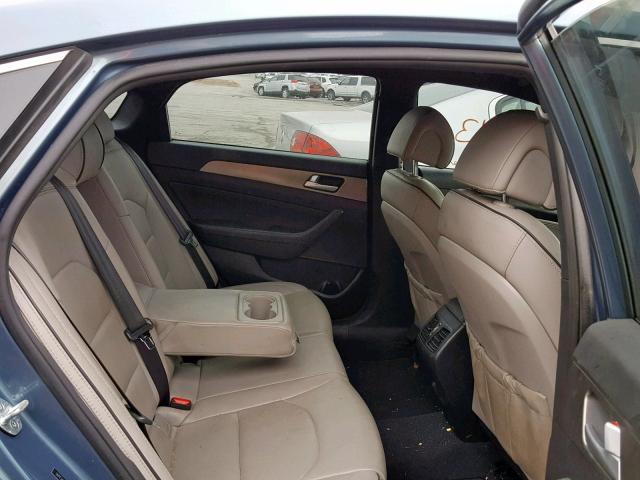 5NPE34AB1FH144107 - 2015 HYUNDAI SONATA SPO GRAY photo 6