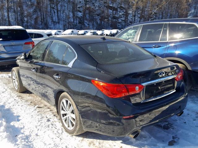 JN1CV7AR4GM251825 - 2016 INFINITI Q50 BASE GRAY photo 3