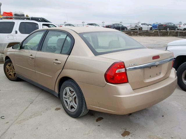 1G1ZT54874F104802 - 2004 CHEVROLET MALIBU LS ოქროსფერი ფოტო 3