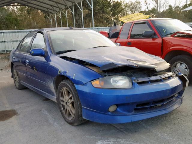 1G1JH52F337272929 - 2003 CHEVROLET CAVALIER L BLUE photo 1