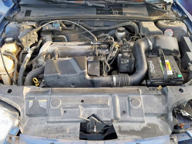 1G1JH52F337272929 - 2003 CHEVROLET CAVALIER L BLUE photo 7