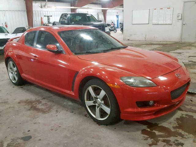 JM1FE173X40110867 - 2004 MAZDA RX8 RED photo 1