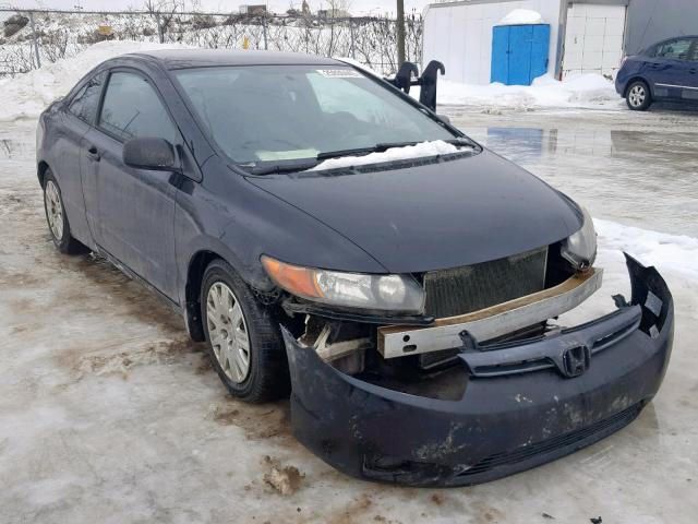 2HGFG11296H008261 - 2006 HONDA CIVIC DX BLACK photo 1