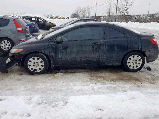 2HGFG11296H008261 - 2006 HONDA CIVIC DX BLACK photo 10