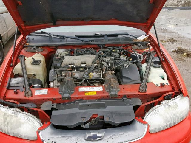 2G1WW12M0W9248948 - 1998 CHEVROLET MONTE CARL RED photo 7