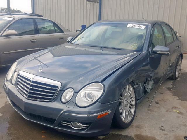 WDBUF56X68B338602 - 2008 MERCEDES-BENZ E 350 GRAY photo 2