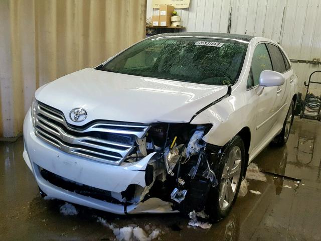 4T3BK11A09U021519 - 2009 TOYOTA VENZA BASE WHITE photo 2