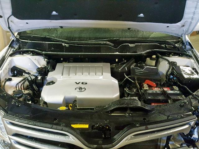 4T3BK11A09U021519 - 2009 TOYOTA VENZA BASE WHITE photo 7