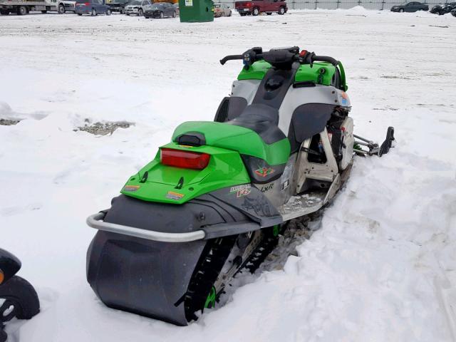 4UF07SNW37T107663 - 2007 ARCT SNOWMOBILE GREEN photo 4